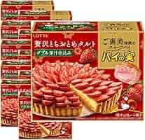 Amazon | ロッテ パイの実(贅沢とちおとめタルト) 69g×10個